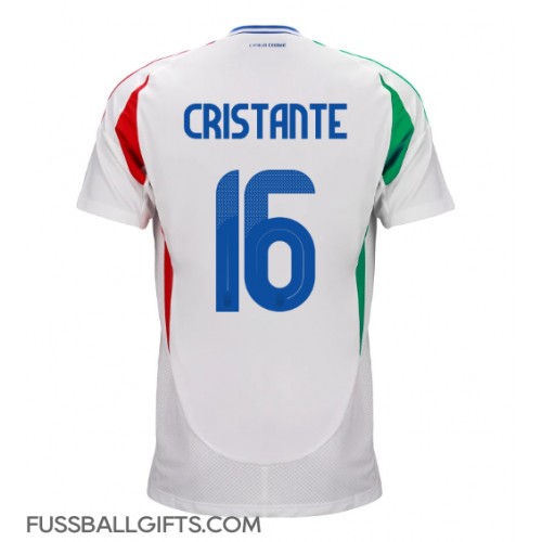 Italien Bryan Cristante #16 Fußballbekleidung Auswärtstrikot EM 2024 Kurzarm